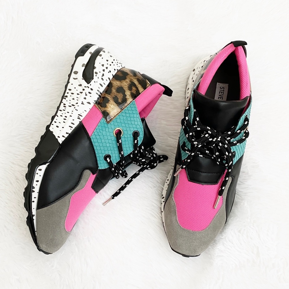 STEVE MADDEN CLIFF SNEAKERS BRIGHT MULTI 10